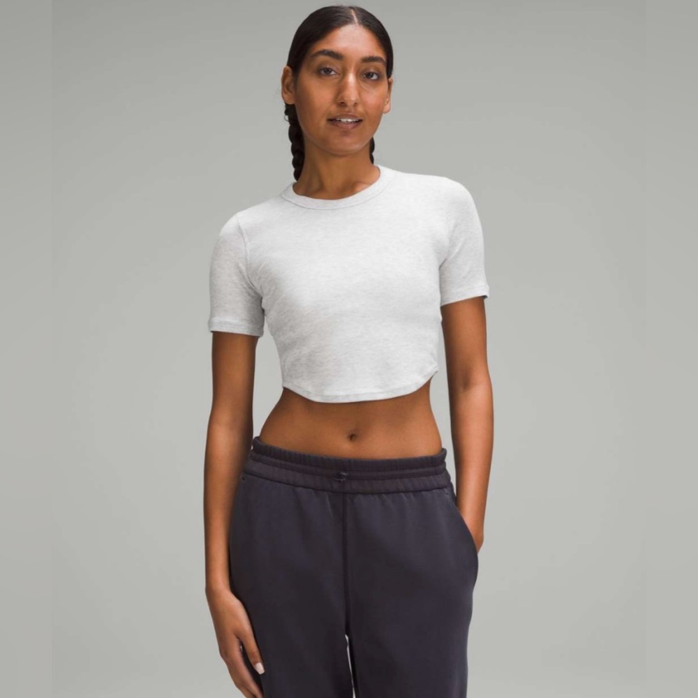 Lululemon Hold Tight Cropped T-Shirt